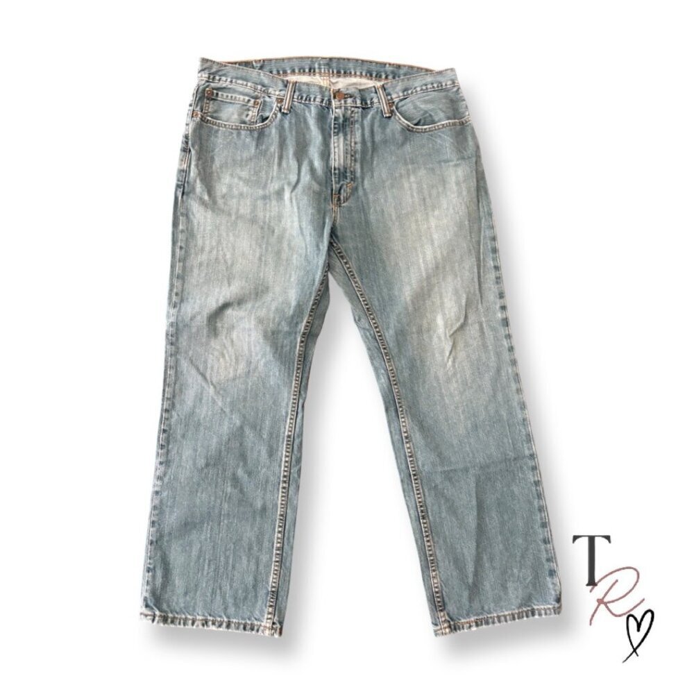 Levi’s 558 Men's Relaxed Straight Jeans Medium Wash Size 38 x 30